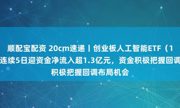 顺配宝配资 20cm速递丨创业板人工智能ETF（159388）连续5日迎资金净流入超1.3亿元，资金积极把握回调布局机会